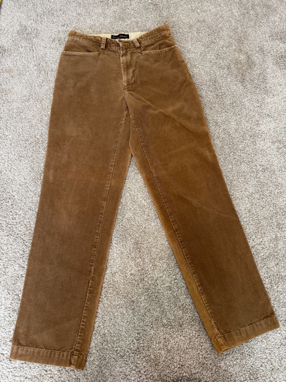 Banana Republic Men's Corduroy Pants in Warm Chestnut